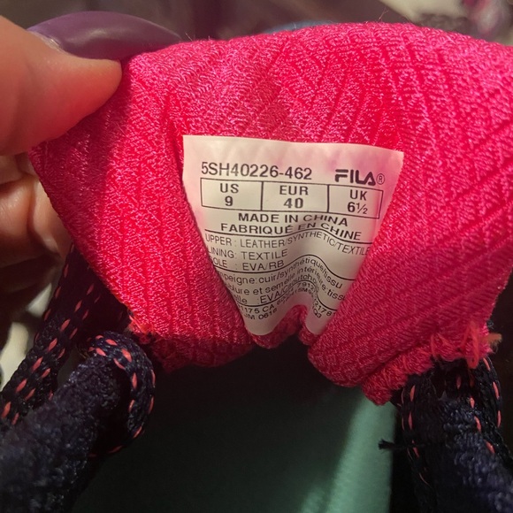 Fila Womens All Terrain 5SH40226-462 shoes Size 9, Blue, New without box - Picture 6 of 8